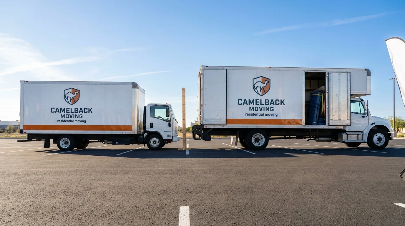 Moving truck size capacity guide in Arlington Heights